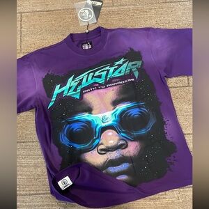 Hellstarr goggle tee medium size